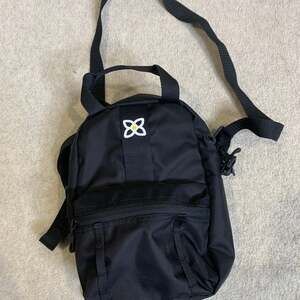 Sherpani Logan Mini Backpack - Black with Flower Embroidery